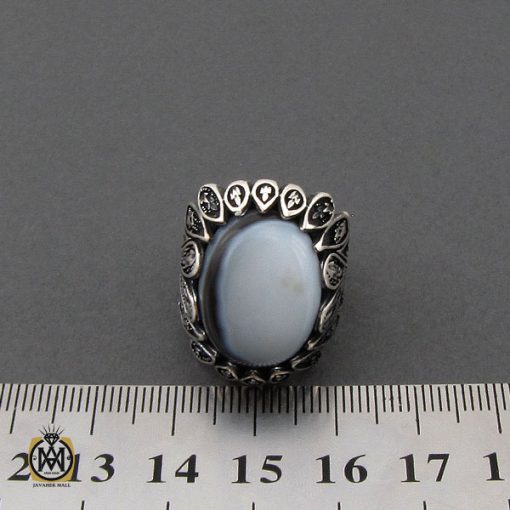 انگشتر-عقیق-سلیمانی-مردانه-ترک (6) انگشتر عقیق سلیمانی مردانه ترک