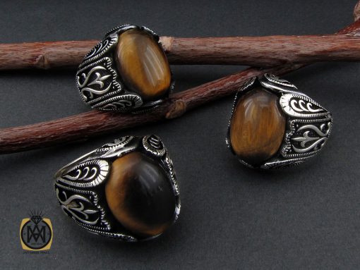 انگشتر چشم ببر مردانه