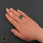 انگشتر-عقیق-سیاه-مردانه (6) انگشتر عقیق سیاه مردانه