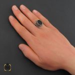 انگشتر-عقیق-سیاه-مردانه (6) انگشتر عقیق سیاه مردانه