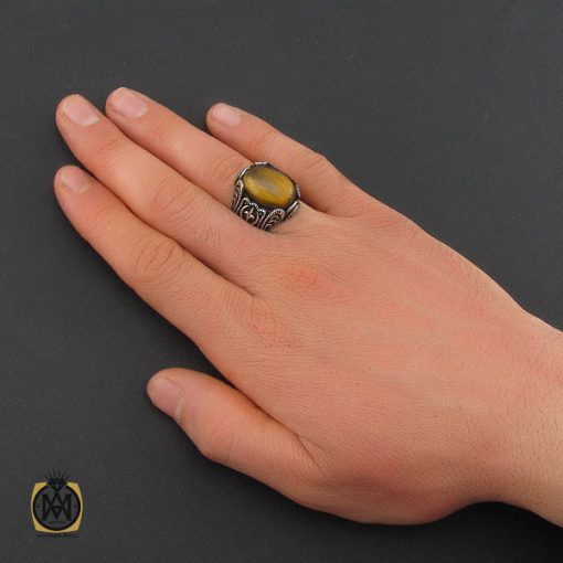 انگشتر چشم ببر مردانه