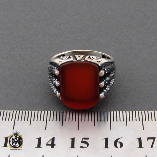 انگشتر عقیق قرمز
