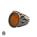 انگشتر عقیق قرمز