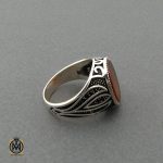 انگشتر عقیق قرمز