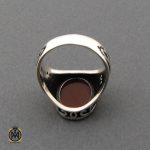 انگشتر عقیق قرمز