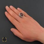 انگشتر-عقیق-قرمز-مردانه-ترک (6) انگشتر عقیق قرمز