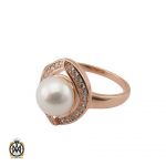 انگشتر مروارید پرورشی زنانه اصل
