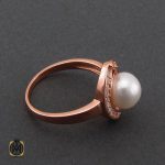 انگشتر مروارید پرورشی زنانه اصل