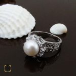 انگشتر-مروارید-زنانه-اصل (1) انگشتر زنانه پرورشی
