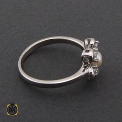 انگشتر-مروارید-زنانه-پرورشی (3) انگشتر مروارید پرورشی زنانه اصل