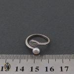 انگشتر-مروارید-پرورشی (5) انگشتر مروارید پرورشی زنانه اصل