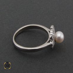 انگشتر-مروارید-پرورشی-اصل-زنانه (3) انگشتر مروارید اصل زنانه