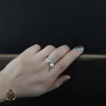 انگشتر-مروارید-پرورشی-اصل-زنانه انگشتر مروارید پرورشی زنانه اصل