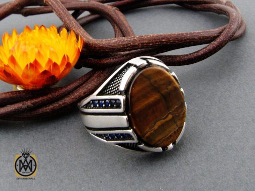 انگشتر چشم ببر مردانه