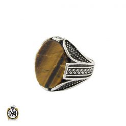 انگشتر-چشم-ببر-مردانه (2) انگشتر چشم ببر مردانه