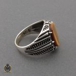 انگشتر-چشم-ببر-مردانه (3) انگشتر چشم ببر مردانه