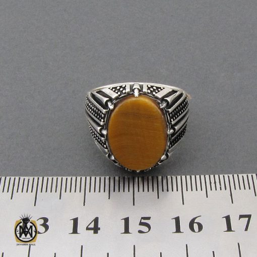 انگشتر-چشم-ببر-مردانه (5) انگشتر چشم ببر مردانه