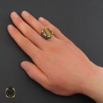 انگشتر-چشم-ببر-مردانه (6) انگشتر چشم ببر مردانه
