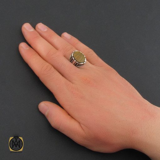 انگشتر چشم ببر مردانه