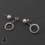 گوشواره مروارید پرورشی اصل