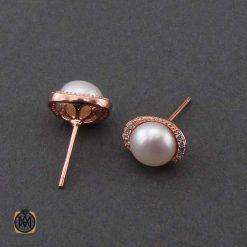 گوشواره-مروارید-زنانه (3) گوشواره مروارید پرورشی اصل