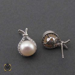 گوشواره-مروارید-زنانه-اصل (3) گوشواره مروارید پرورشی اصل