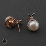 گوشواره-مروارید-زنانه-اصل (3) گوشواره مروارید پرورشی اصل