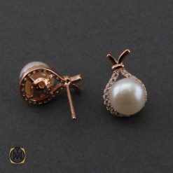 گوشواره-مروارید-زنانه-اصل (3) گوشواره مروارید پرورشی اصل