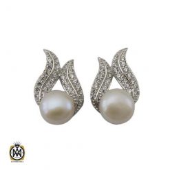 گوشواره-مروارید-زنانه-پرورشی (2) گوشواره مروارید پرورشی اصل