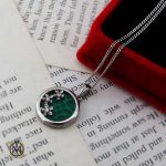 گردنبند عقیق اصل زنانه