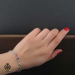 دستبند-نقره-زنانه (6) دستبند نقره زنانه عیار 925دستبند نقره زنانه عیار 925