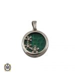 مدال عقیق زنانه