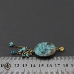 مدال_فیروزه_گردنبند (4) گردنبند مدال فیروزه