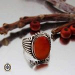 انگشتر عقیق یمن مردانه شرف الشمس