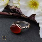 انگشتر عقیق یمن مردانه شرف الشمس