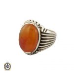 انگشتر عقیق یمن مردانه شرف الشمس