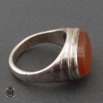 انگشتر عقیق یمن مردانه شرف الشمس