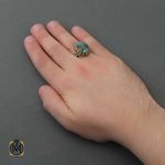 انگشتر-فیروزه-نیشابوری-زنانه (4) انگشتر فیروزه مردانه