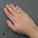 انگشتر-فیروزه-نیشابوری-مردانه (4) انگشتر فیروزه مردانه