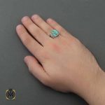 انگشتر-فیروزه-نیشابوری-مردانه (4) انگشتر فیروزه مردانه