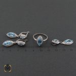 سرویس توپاز آبی زنانه