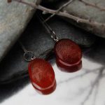 مدال عقیق قرمز کد 3350