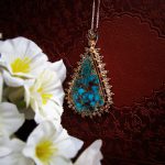 مدال الماس و فیروزه نیشابوری زنانه