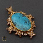 مدال الماس و فیروزه نیشابوری زنانه