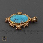 مدال الماس و فیروزه نیشابوری زنانه