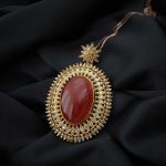 مدال-الماس-فیروزه-نیشابوری-زنانه-نقره (4) مدال الماس و فیروزه نیشابوری زنانه