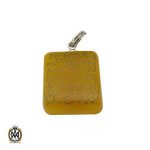 مدال-عقیق-زرد-کد-3343-1 مدال عقیق زرد کد 3343 1