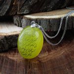 مدال عقیق زرد کد 3344