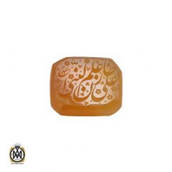 نگین-حکاکی-حیدر-عقیق-یمن (2) نگین تک عقیق یمن