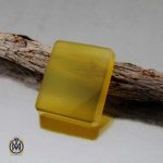 نگین عقیق زرد اصل